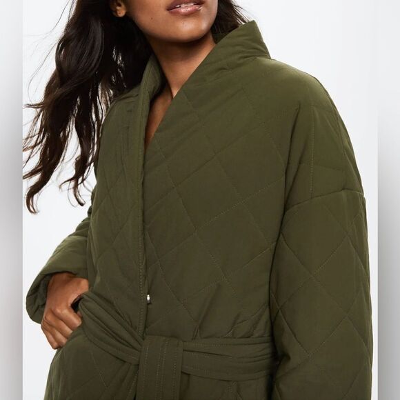 Mango Quilted Padded Coat New - Picture 4 of 9